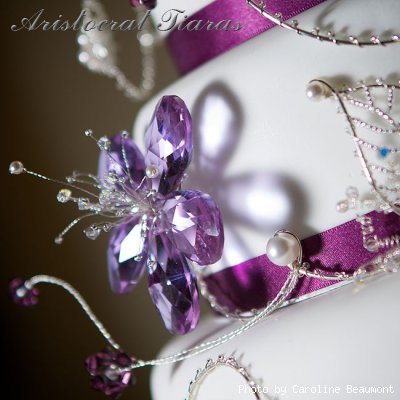 Wedding cake for Christina and Stephen picture 5