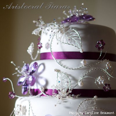 Wedding cake for Christina and Stephen picture 6