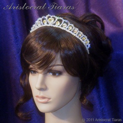 Princess Sophie handmade Swarovski wedding tiara picture 10