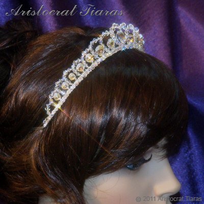 Princess Sophie handmade Swarovski wedding tiara picture 7