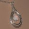 Celtic design opal 925 silver necklace thumbnail 11 - click for larger image