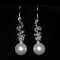 Countess Estelle Swarvoski pearls bridal earrings thumbnail 1 - click for larger image
