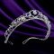 Countess Regina handmade Swarovski wedding tiara thumbnail 2 - click for larger image