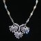 Lady Victoria pheonix handmade Swarovski necklace thumbnail 2 - click for larger image