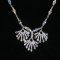 Lady Victoria pheonix handmade Swarovski necklace thumbnail 3 - click for larger image