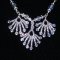 Lady Victoria pheonix handmade Swarovski necklace thumbnail 4 - click for larger image