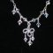 Duchess Rowena handmade Swarovski bridal necklace thumbnail 3 - click for larger image