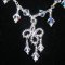 Duchess Rowena handmade Swarovski bridal necklace thumbnail 4 - click for larger image