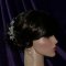 Lady Bella handmade Swarovski pearl flower hair vine thumbnail 6 - click for larger image