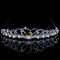 Lady Caroline heart handmade Swarovsk bridal tiara thumbnail 1 - click for larger image