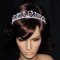 Lady Caroline heart handmade Swarovsk bridal tiara thumbnail 8 - click for larger image
