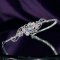 Lady Helena handmade Swarovski crystal flower bridal headband thumbnail 1 - click for larger image