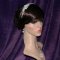 Lady Helena handmade Swarovski crystal flower bridal headband thumbnail 12 - click for larger image