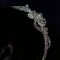 Lady Helena handmade Swarovski crystal flower bridal headband thumbnail 9 - click for larger image