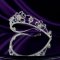Lady Isabella blossom handmade bridal tiara thumbnail 4 - click for larger image