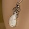Lady Katherine 925 silver leaf Opal necklace thumbnail 10 - click for larger image