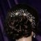 Lady Lyra Swarovski flower hair pin thumbnail 6 - click for larger image
