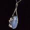 Lady Pamela 925 silver Opal necklace thumbnail 5 - click for larger image