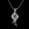 Lady Rosalina handmade Swarovski 925 necklace thumbnail 2 - click for larger image