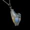 Lady Savannah 925 silver opal necklace thumbnail 4 - click for larger image