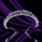 Princess Carmina handmade Swarovski bridal tiara thumbnail 1 - click for larger image