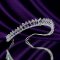 Princess Carmina handmade Swarovski bridal tiara thumbnail 4 - click for larger image
