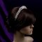 Princess Carmina handmade Swarovski bridal tiara thumbnail 9 - click for larger image