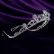 Princess Eleanor handmade Swarovski bridal tiara thumbnail 3 - click for larger image