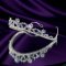 Princess Eleanor handmade Swarovski bridal tiara thumbnail 6 - click for larger image