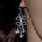 Princess Esme handmade Swarovski earrings thumbnail 3 - click for larger image