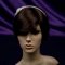 Princess Laura floral Swarovski bridal headband thumbnail 7 - click for larger image