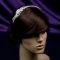 Princess Laura floral Swarovski bridal headband thumbnail 9 - click for larger image