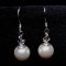 Princess Roza handmade Swarovski pearl 925 earrings thumbnail 1 - click for larger image