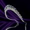 Princess Sophie handmade Swarovski wedding tiara thumbnail 5 - click for larger image