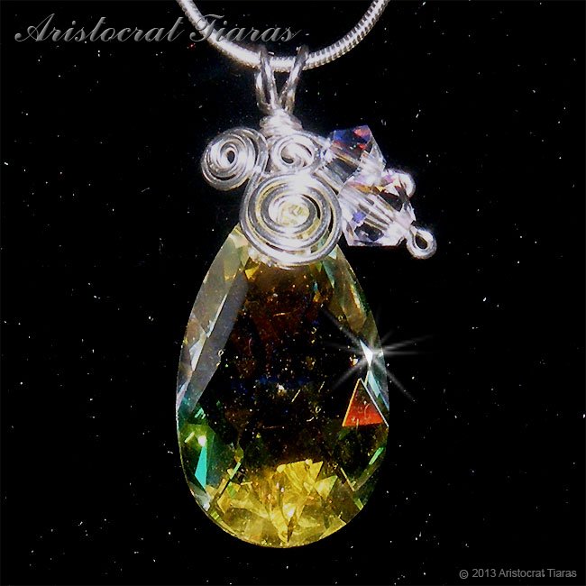 Countess Mia handmade Swarovski 925 necklace