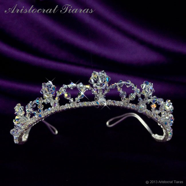 Princess Eleanor handmade Swarovski bridal tiara