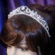 Countess Regina handmade Swarovski wedding tiara - thumbnail 12 click to replace large image