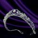 Countess Regina handmade Swarovski wedding tiara - thumbnail 4 click to replace large image