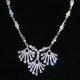 Lady Victoria pheonix handmade Swarovski necklace - thumbnail 2 click to replace large image