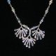 Lady Victoria pheonix handmade Swarovski necklace - thumbnail 3 click to replace large image