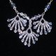 Lady Victoria pheonix handmade Swarovski necklace - thumbnail 4 click to replace large image