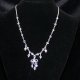 Duchess Rowena handmade Swarovski bridal necklace - thumbnail 1 click to replace large image