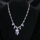 Duchess Rowena handmade Swarovski bridal necklace - thumbnail 1 click to replace large image
