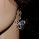 Duchess Soraya phoenix handmade Swarovski earrings - thumbnail 2 click to replace large image