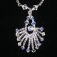 Lady Arabella phoenix handmade Swarovski necklace - thumbnail 4 click to replace large image