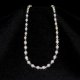 Lady Aurelia handmade Swarovski pearls necklace