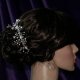 Lady Bella handmade Swarovski pearl flower hair vine - thumbnail 5 click to replace large image