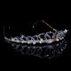 Lady Caroline heart handmade Swarovsk bridal tiara - thumbnail 3 click to replace large image