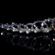 Lady Caroline heart handmade Swarovsk bridal tiara - thumbnail 4 click to replace large image