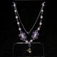 Duchess Elizabeth heart handmade Swarovski necklace - thumbnail 3 click to replace large image